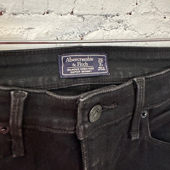 Abercrombie & Fitch Simone High-Rise Super Skinny Jeans - Picture 2 of 4